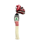 Fore Ewe Hand-Knit Headcovers - Black/Red/White - Hybrid, Fairway Wood, Driver