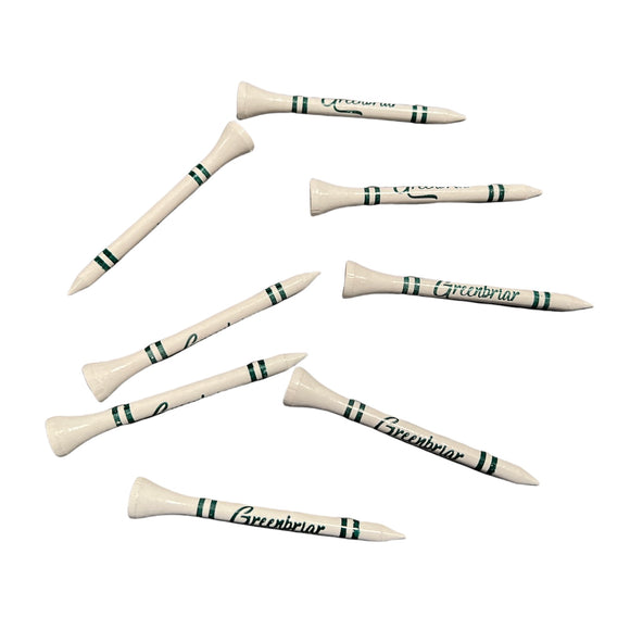 GC Tees - White & Green Script